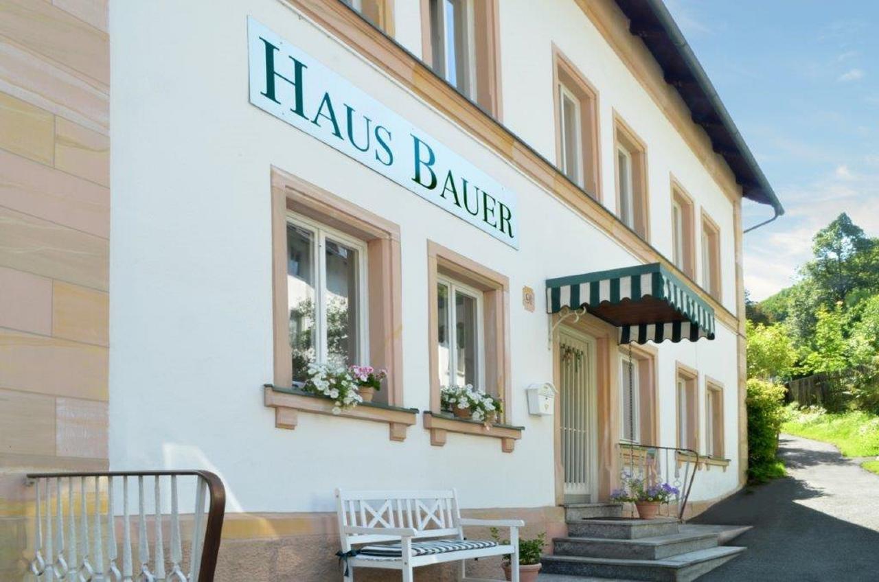 Hotel Haus Bauer Bad Berneck im Fichtelgebirge Εξωτερικό φωτογραφία